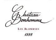 Minervois-Ch Bonhomme-les Alaternes 1998